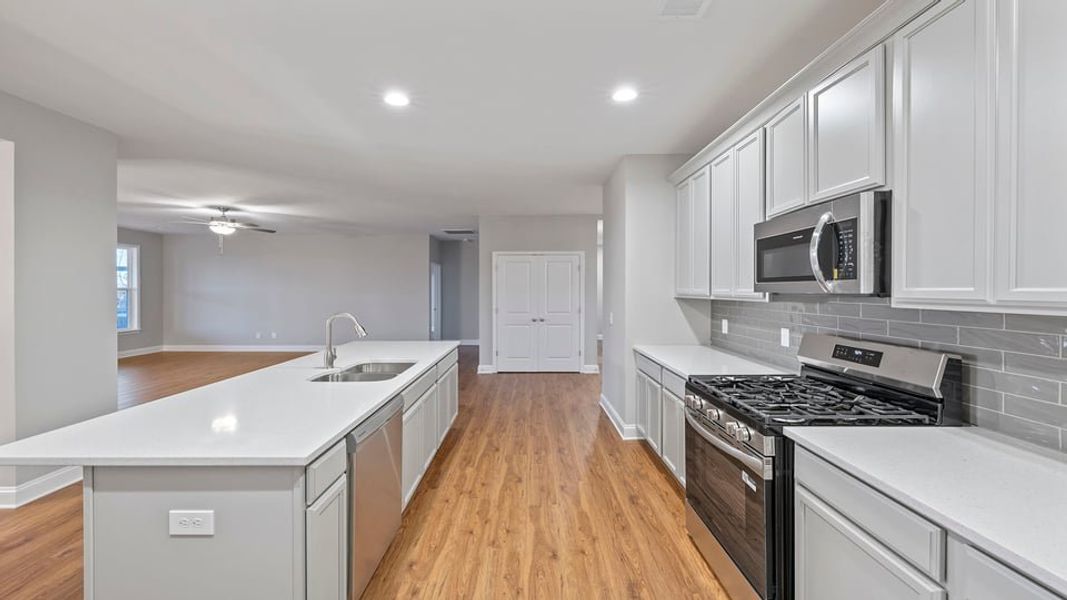 Furnished interior view inside a new home in Shadowood II, Seneca (Image 8).