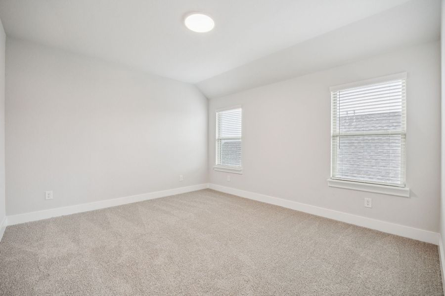 Representative unfurnished interior of a home built from the Majestic by Centre Living Homes in Painted Tree Woodland West, McKinney (Image 32). Representative unfurnished interior of a home built from the Majestic by Centre Living Homes in Painted Tree Woodland West, McKinney (Image 32).