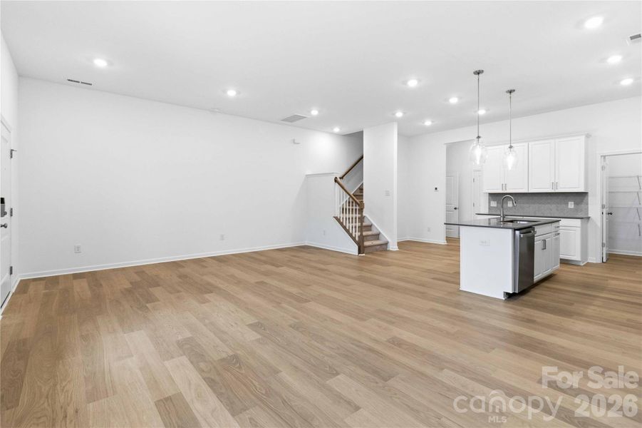 Spacious, unfurnished interior of a new home in Ridge at Sugar Creek, Indian Land (Image 18).