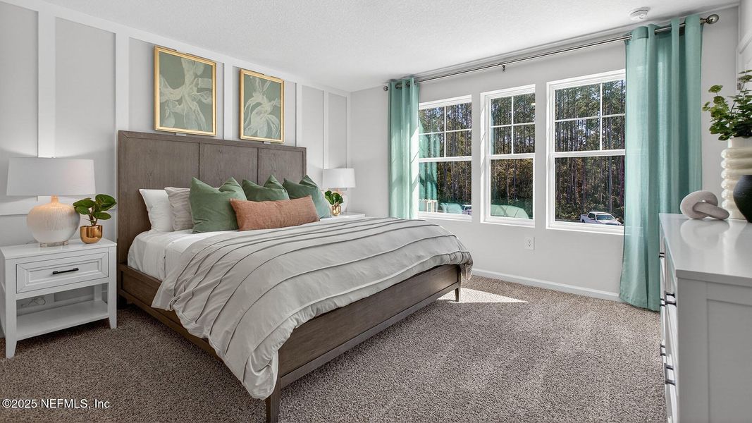 Furnished interior view inside a new home in Liberty Cove, Yulee (Image 13).