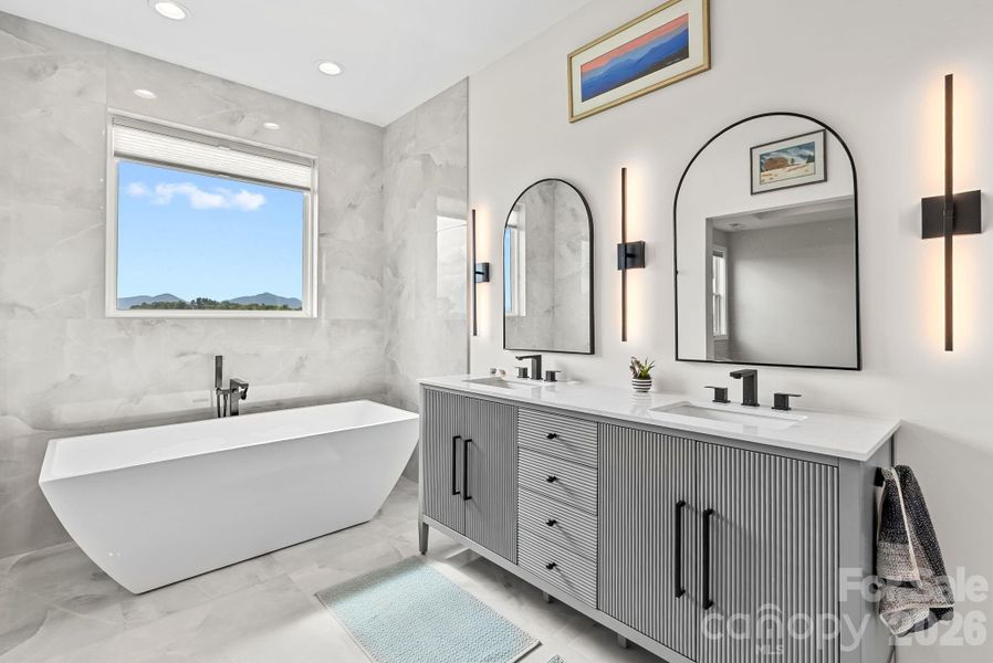 Furnished interior view inside a new home in , Leicester (Image 15). Furnished interior view inside a new home in , Leicester (Image 15).