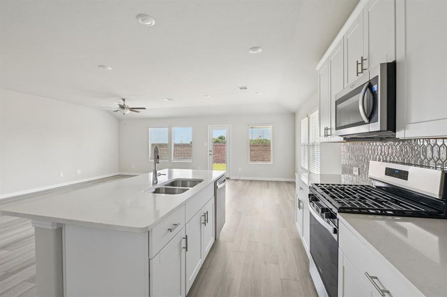 Photo is not of the actual home, but is an inspirational photo of builder’s model home and may depict options, furnishings, and/or decorator features that are not included.