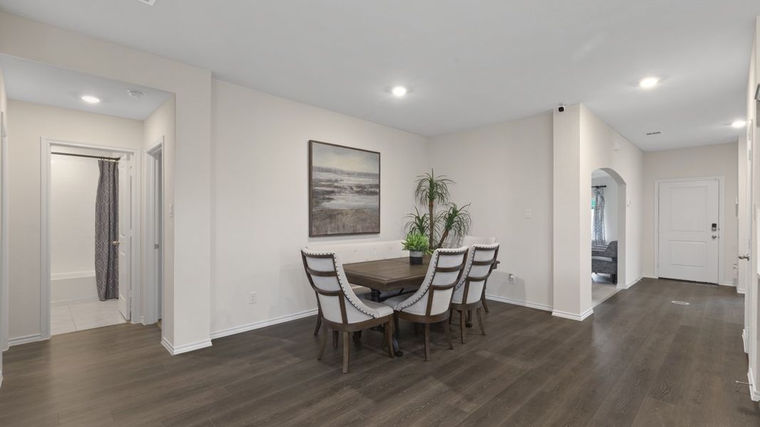 Furnished interior view inside a new home in The Reserve at Timber Creek, Lindale (Image 12).