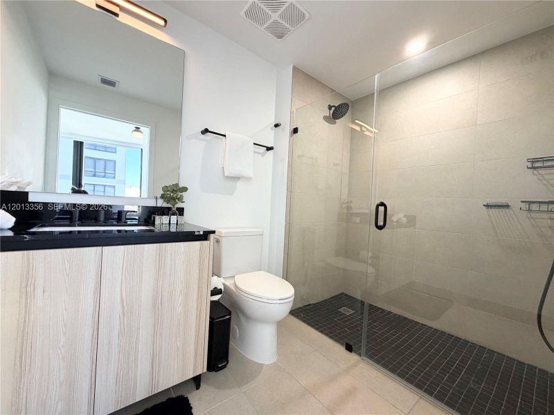 Furnished interior view inside a new home in , Miami (Image 13). Furnished interior view inside a new home in , Miami (Image 13).