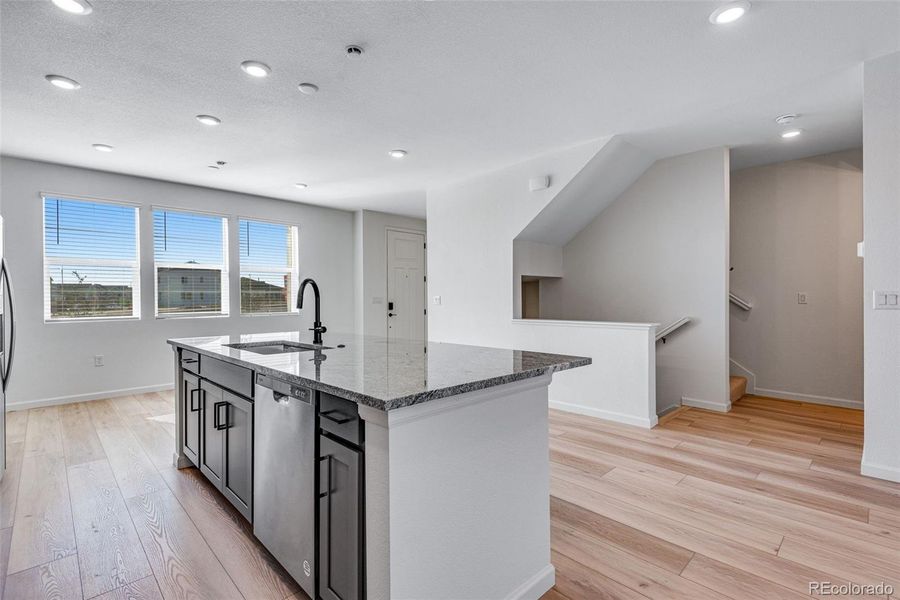 Furnished interior view inside a new home in , Arvada (Image 12).