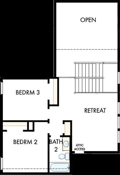 2D floor plan layout of this home in Mantua Point Gardens, Van Alstyne, TX (Image 6). 2D floor plan layout of this home in Mantua Point Gardens, Van Alstyne, TX (Image 6).