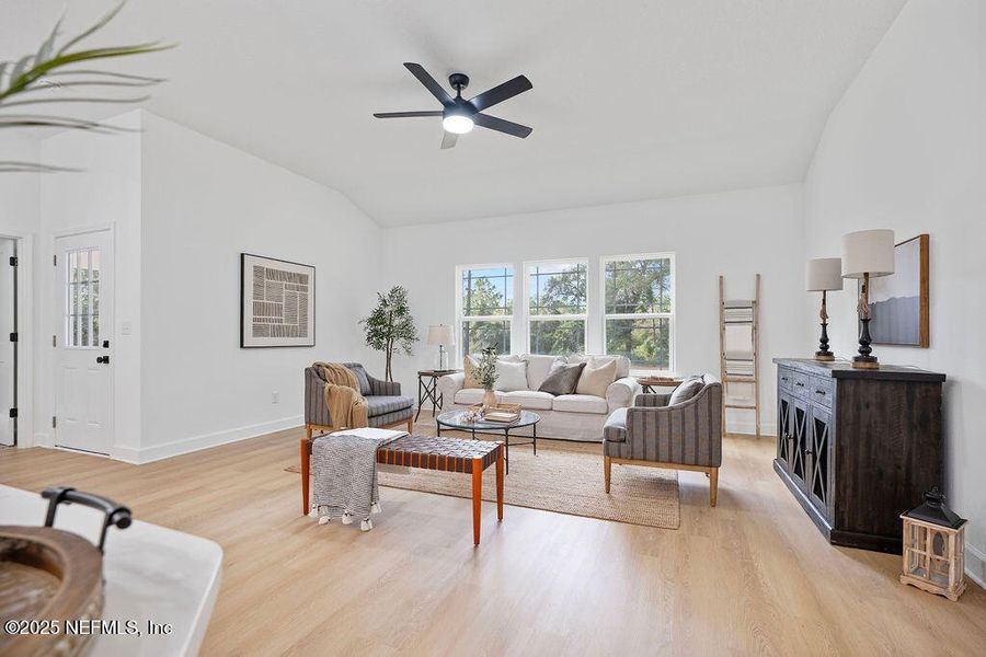 Furnished interior view inside a new home in , Melrose (Image 12).