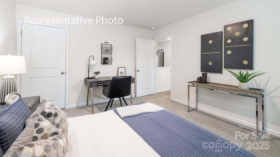 Furnished interior view inside a new home in Cramer Estates, Gastonia (Image 2).