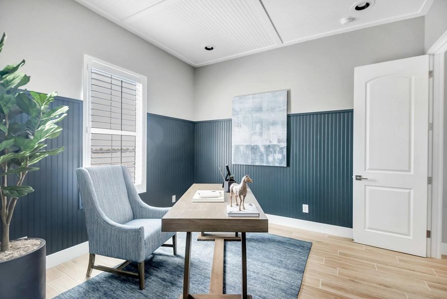 Furnished interior view inside a new home in Summit at The Dells, Prescott (Image 31).