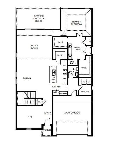 2D floor plan layout of this home in , Princeton, TX (Image 3).