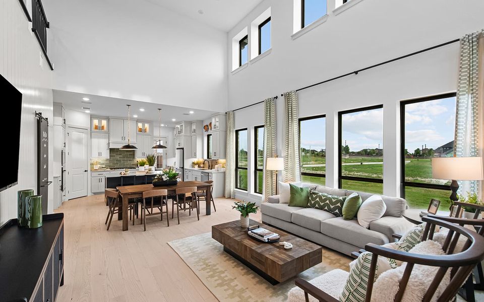 Representative furnished interior of a home built from the Linfield by Brookfield Residential in 40' Traditional Homes at The Grove Frisco, Frisco (Image 16). Representative furnished interior of a home built from the Linfield by Brookfield Residential in 40' Traditional Homes at The Grove Frisco, Frisco (Image 16).