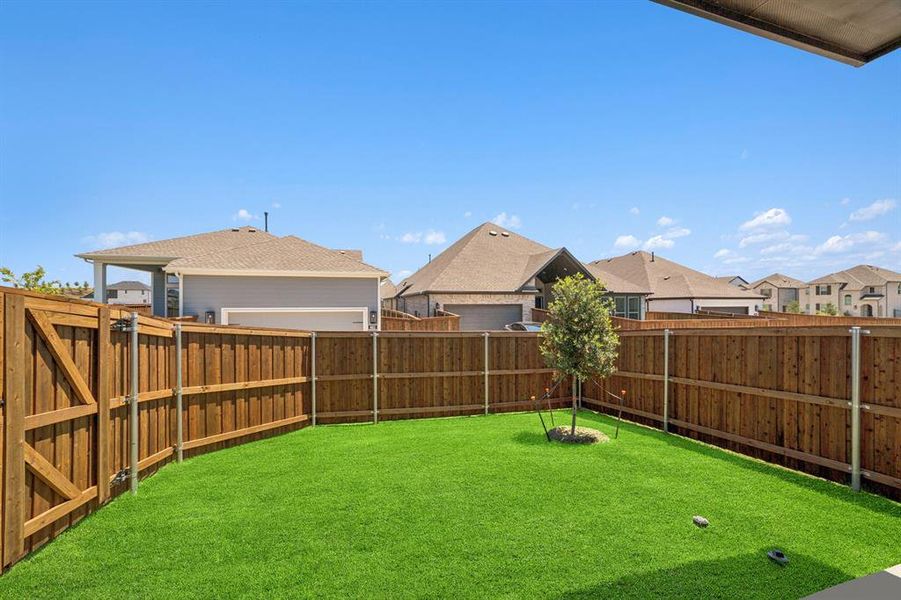 Front exterior of a new home in Karis - Village Series, Crowley, TX, highlighting curb appeal (Image 2). Front exterior of a new home in Karis - Village Series, Crowley, TX, highlighting curb appeal (Image 2).