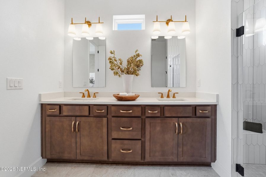 Furnished interior view inside a new home in , St. Augustine (Image 14).