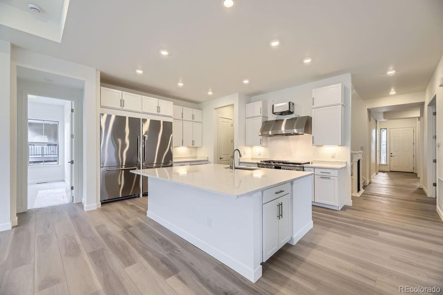 Furnished interior view inside a new home in Red Rocks Ranch: The Grand Collection, Morrison (Image 5).