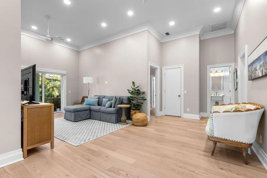 Furnished interior view inside a new home in , Seabrook Island (Image 40).