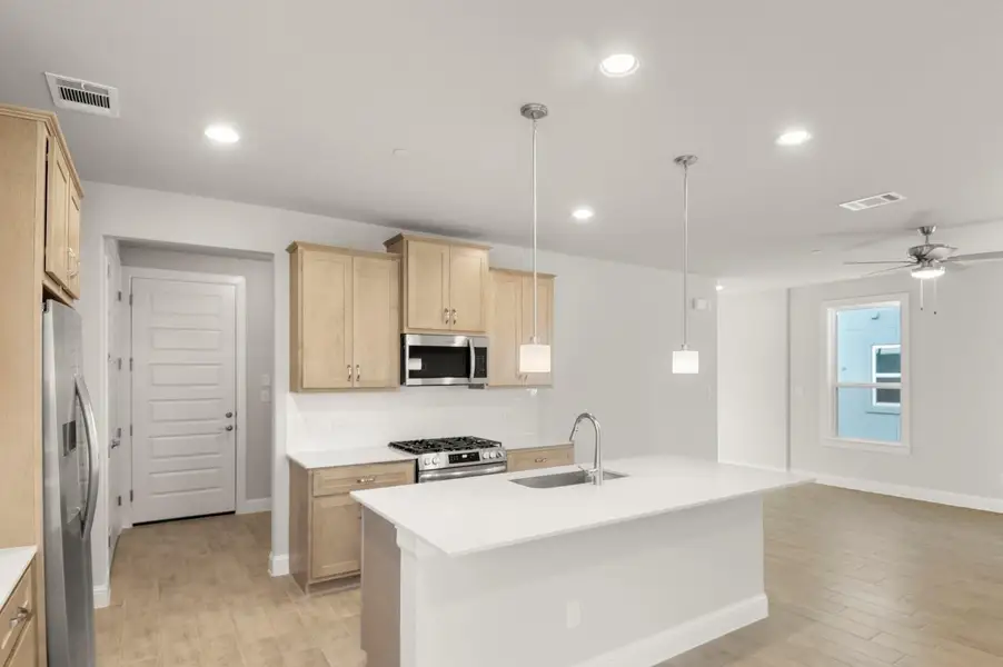Furnished interior view inside a new home in Clear Creek, Round Rock (Image 12).