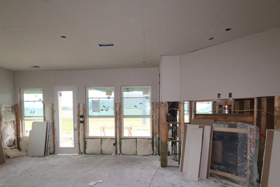 In-progress construction of a new home in Legacy - Retreat Collection, League City, TX (Image 11).
