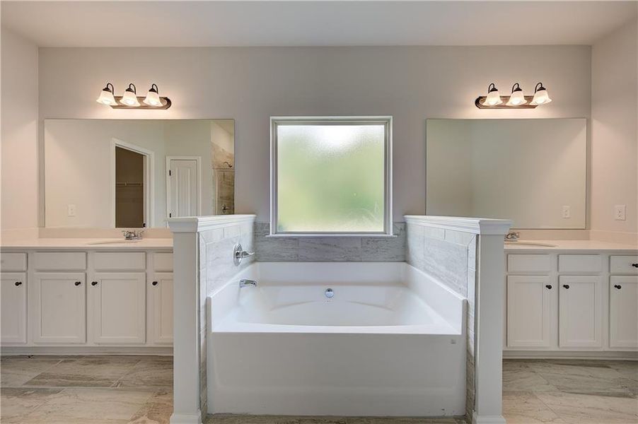 Furnished interior view inside a new home in Traditions at Crystal Lake, Hampton (Image 7). Furnished interior view inside a new home in Traditions at Crystal Lake, Hampton (Image 7).