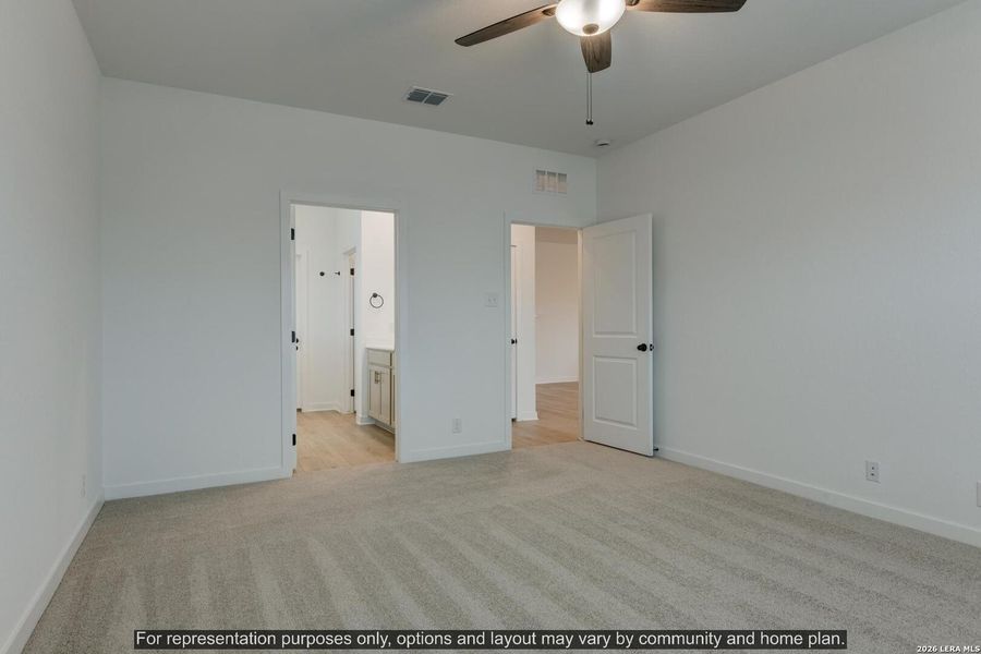 Spacious, unfurnished interior of a new home in Arcadia Ridge, San Antonio (Image 14).