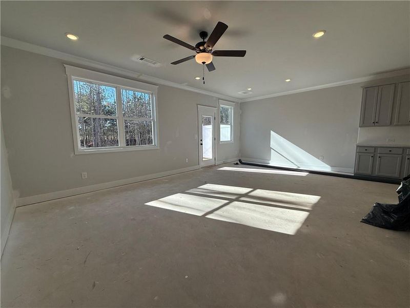 Spacious, unfurnished interior of a new home in The Towns at Auburn Station East, Auburn (Image 6).