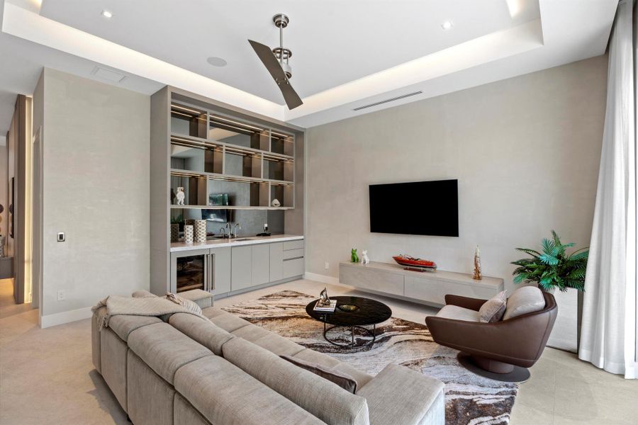 Furnished interior view inside a new home in , Boca Raton (Image 80). Furnished interior view inside a new home in , Boca Raton (Image 80).