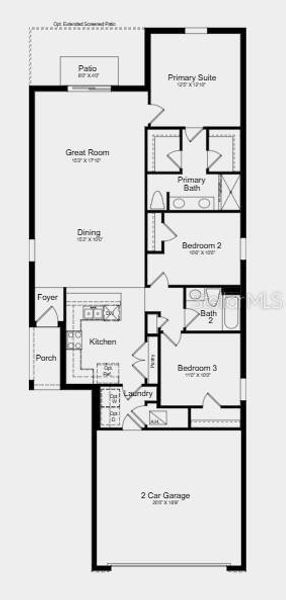 2D floor plan layout of this home in Westview Community Group Page, Kissimmee, FL (Image 2). 2D floor plan layout of this home in Westview Community Group Page, Kissimmee, FL (Image 2).