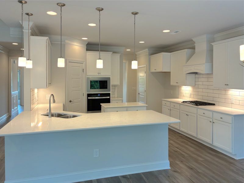 Furnished interior view inside a new home in Weybridge, Burlington (Image 5). Furnished interior view inside a new home in Weybridge, Burlington (Image 5).