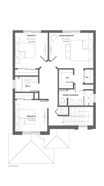2D floor plan layout of this home in Maple Ridge, Ave Maria, FL (Image 3). 2D floor plan layout of this home in Maple Ridge, Ave Maria, FL (Image 3).