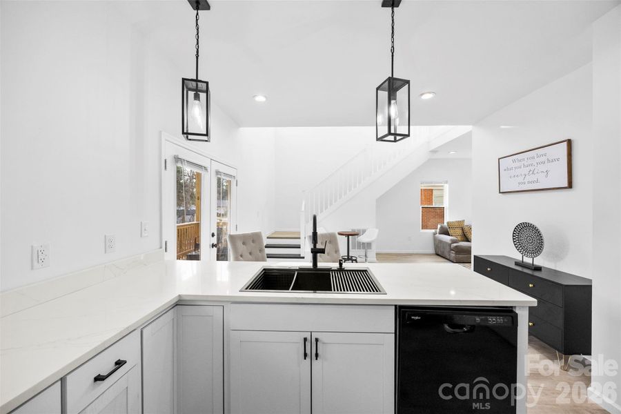 Furnished interior view inside a new home in , Charlotte (Image 33).