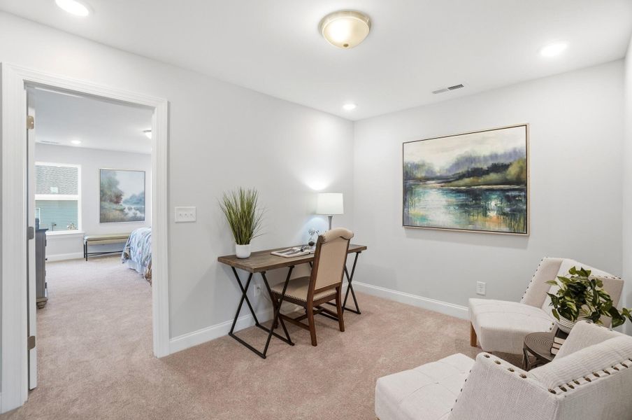 Furnished interior view inside a new home in Harrisburg Village Townhomes, Harrisburg (Image 17).