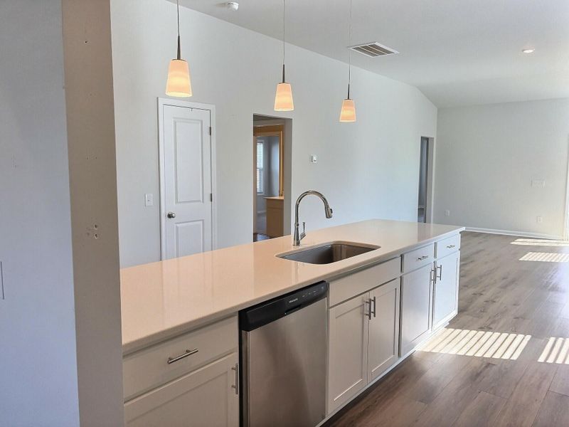 Furnished interior view inside a new home in Six Oaks, Summerville (Image 3).