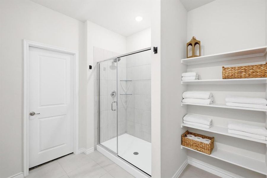 Furnished interior view inside a new home in Spiritas Ranch, Little Elm (Image 18). Furnished interior view inside a new home in Spiritas Ranch, Little Elm (Image 18).