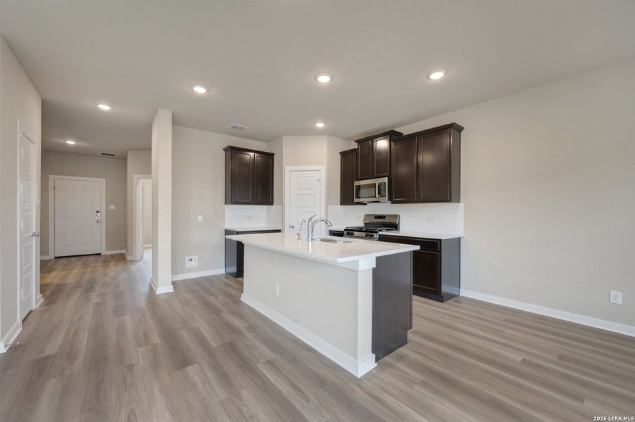 Furnished interior view inside a new home in Winding Brook, San Antonio (Image 15).