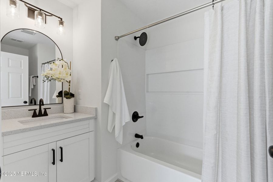 Furnished interior view inside a new home in , Jacksonville (Image 12).