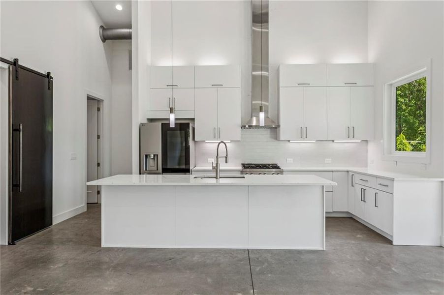Furnished interior view inside a new home in , Marietta (Image 7).