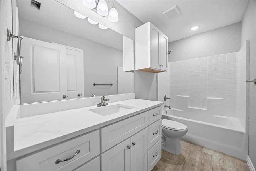 Furnished interior view inside a new home in , Whitney (Image 9).