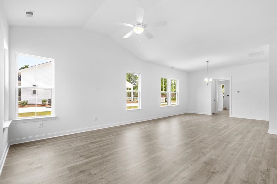 Spacious, unfurnished interior of a new home in Downtown Loris Homes, Loris (Image 27).