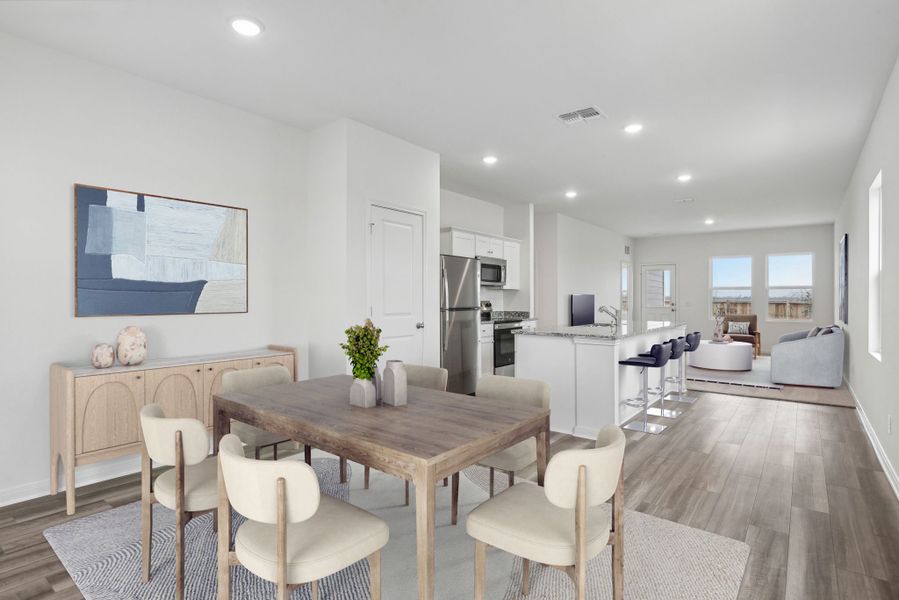 Representative furnished interior of a home built from the Sterling by Starlight Homes in Andalusia, Loris (Image 6).