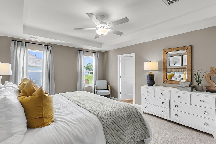 Furnished interior view inside a new home in , Summerville (Image 17).
