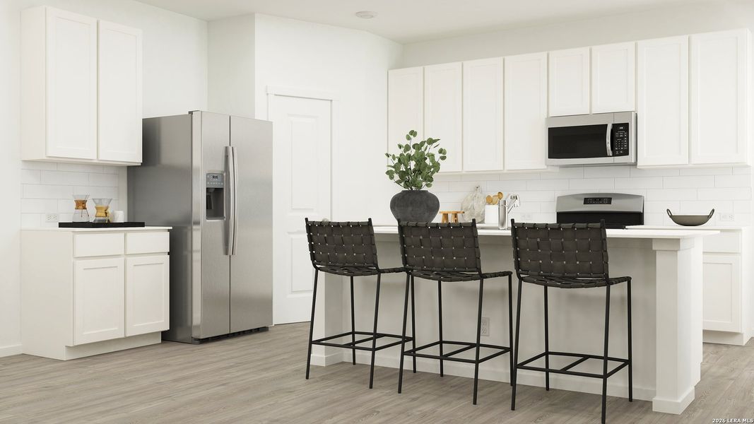 Furnished interior view inside a new home in , San Antonio (Image 25).