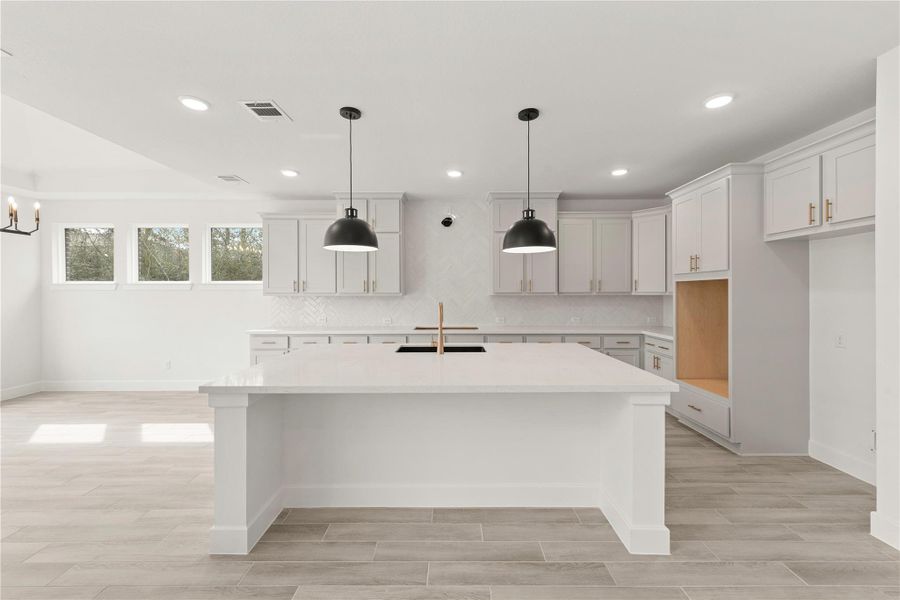 Furnished interior view inside a new home in COLTON®, Montgomery (Image 7).