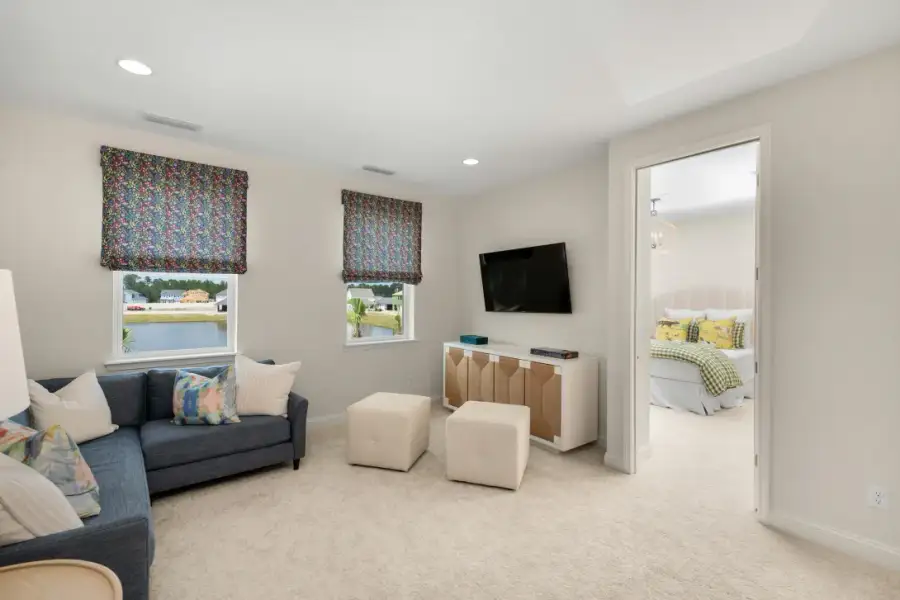 Representative furnished interior of a home built from the Sawyer by Riverside Homes in Sagebrush at EverRange, Jacksonville (Image 81).