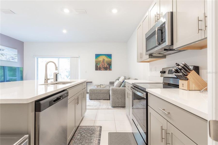 Furnished interior view inside a new home in , Sarasota (Image 53).