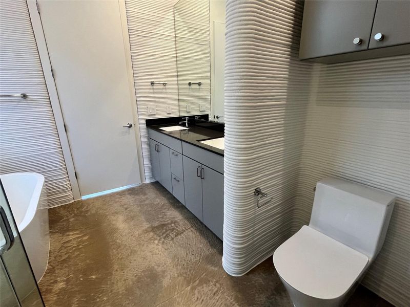 Furnished interior view inside a new home in Wolf Ranch: Genesis Collection, Georgetown (Image 5). Furnished interior view inside a new home in Wolf Ranch: Genesis Collection, Georgetown (Image 5).