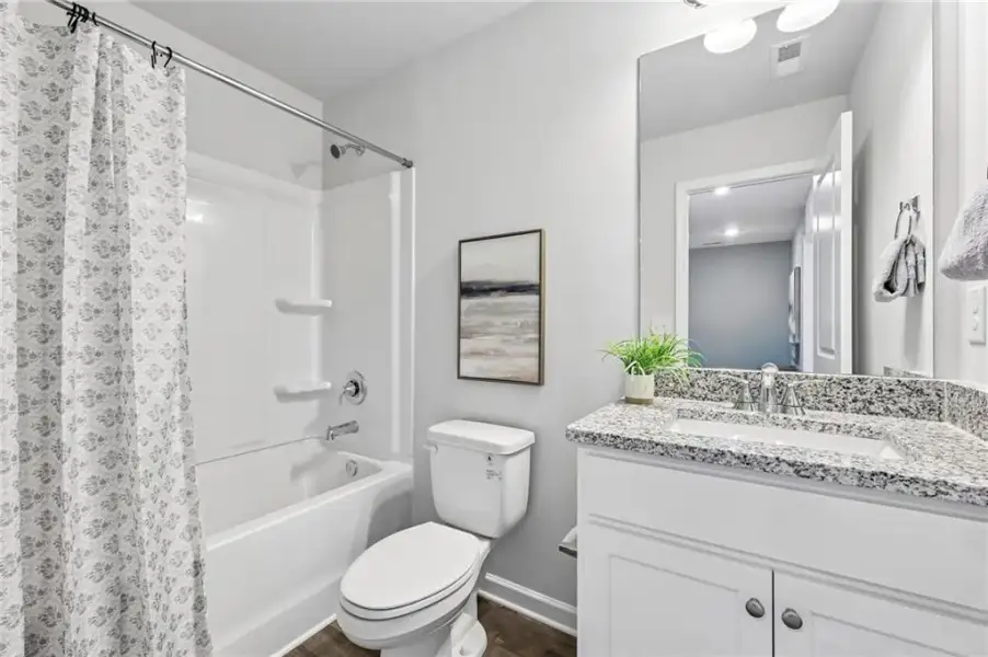 Furnished interior view inside a new home in , Fairburn (Image 16).
