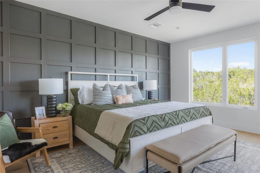 Furnished interior view inside a new home in , Austin (Image 12).