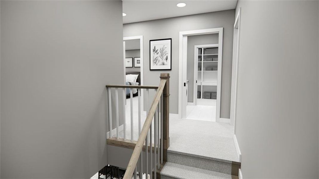 Furnished interior view inside a new home in , Carrollton (Image 12). Furnished interior view inside a new home in , Carrollton (Image 12).