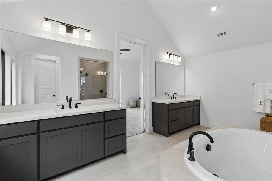 Furnished interior view inside a new home in , Lavon (Image 11).