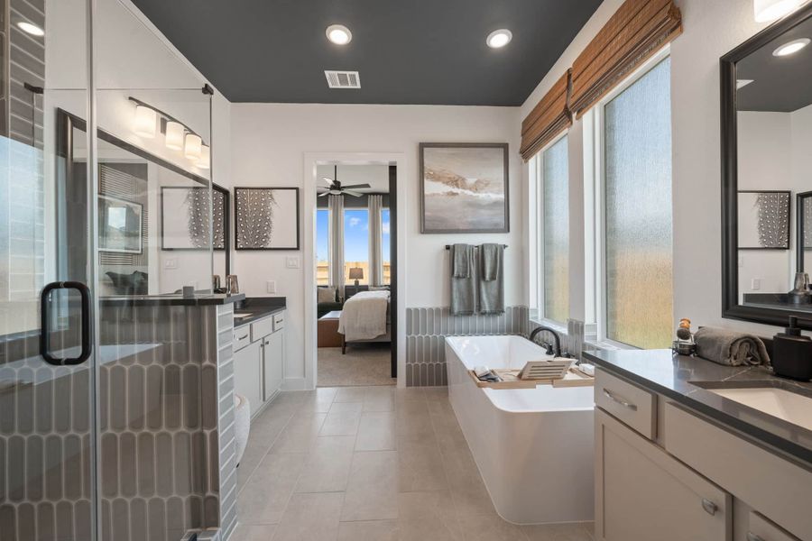 Furnished interior view inside a new home in Attwater, Waller (Image 34). Furnished interior view inside a new home in Attwater, Waller (Image 34).