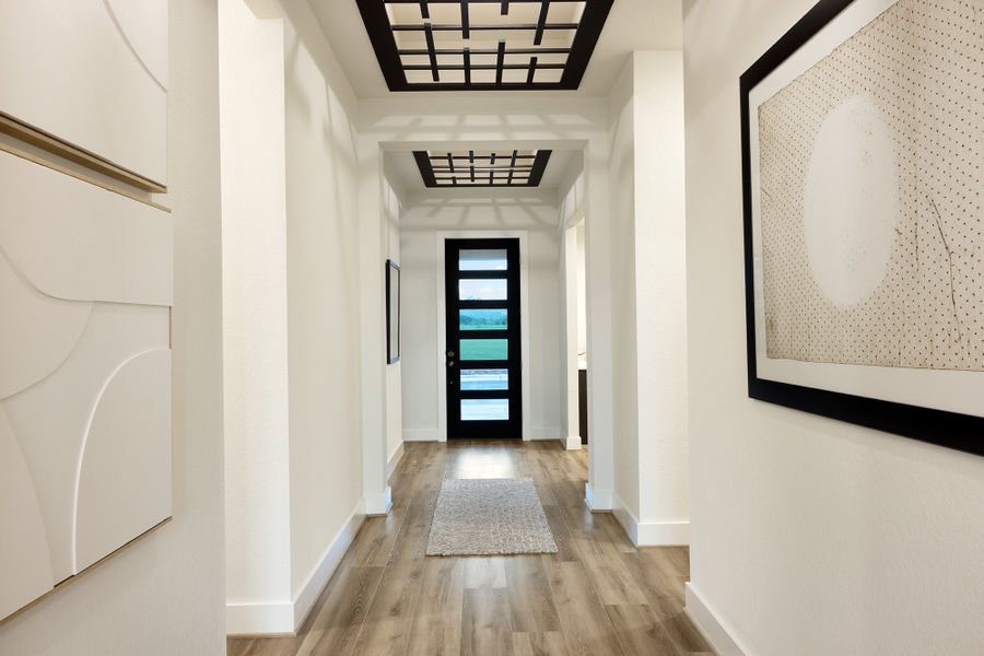 Representative unfurnished interior of a home built from the Franklin by Scott Felder Homes in Prominence, San Antonio (Image 13). Representative unfurnished interior of a home built from the Franklin by Scott Felder Homes in Prominence, San Antonio (Image 13).